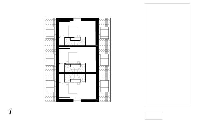 Neubau eines Reihenhauses